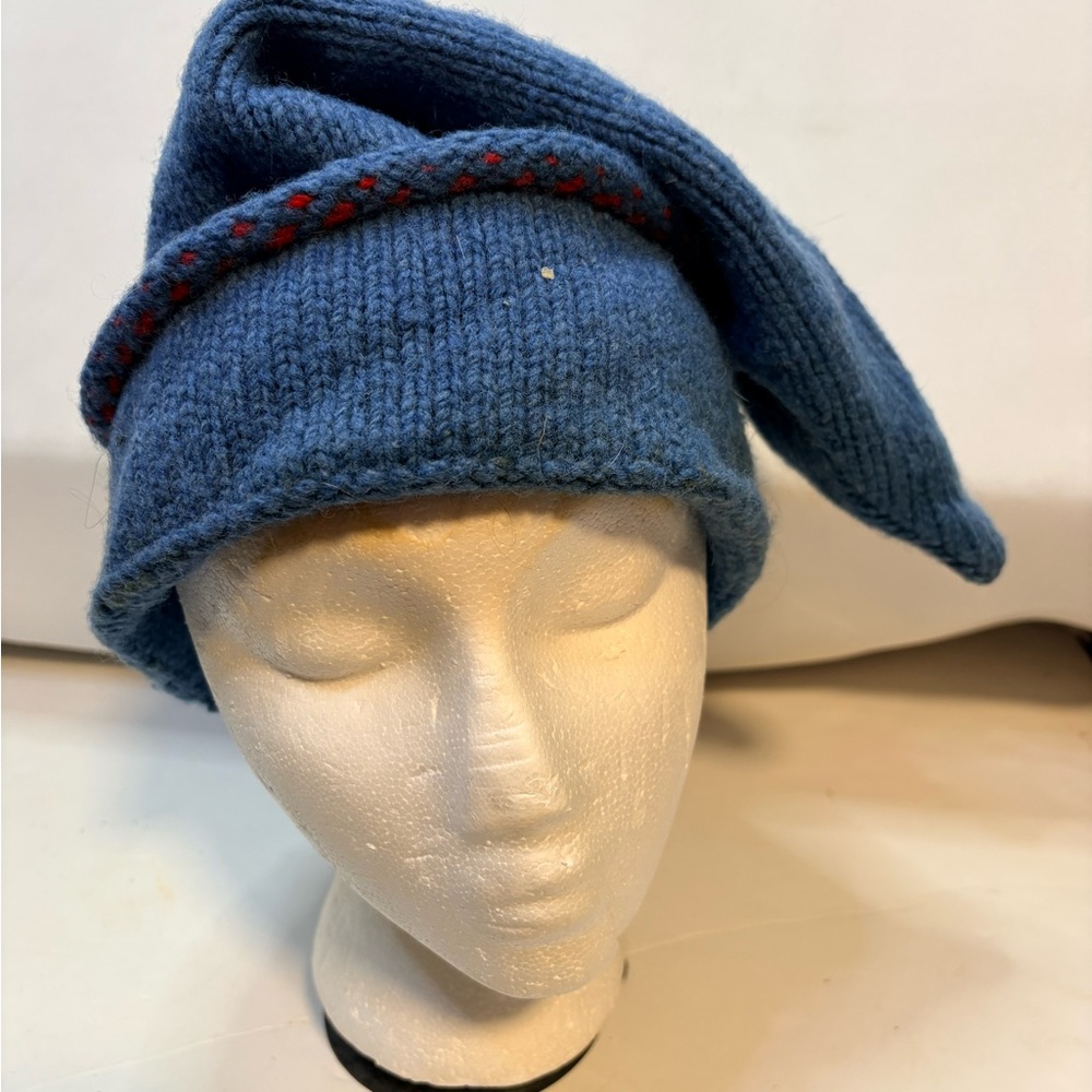 Imperial Stock Ranch Blue Wool Vintage Beanie Hat